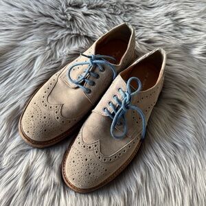 Kert Geiger Leather Oxford Shoes with Broguing